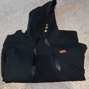 Vans Hoodie Sweatshirt with Embroidered Fruit accents- size XL